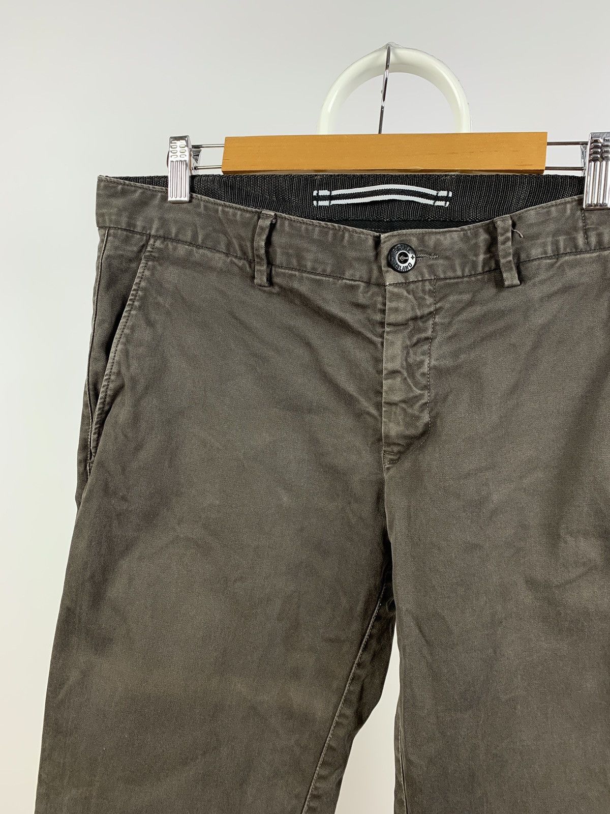 Stone Island Stone Island Garment Dyed Pants Size US 33 - 8 Thumbnail