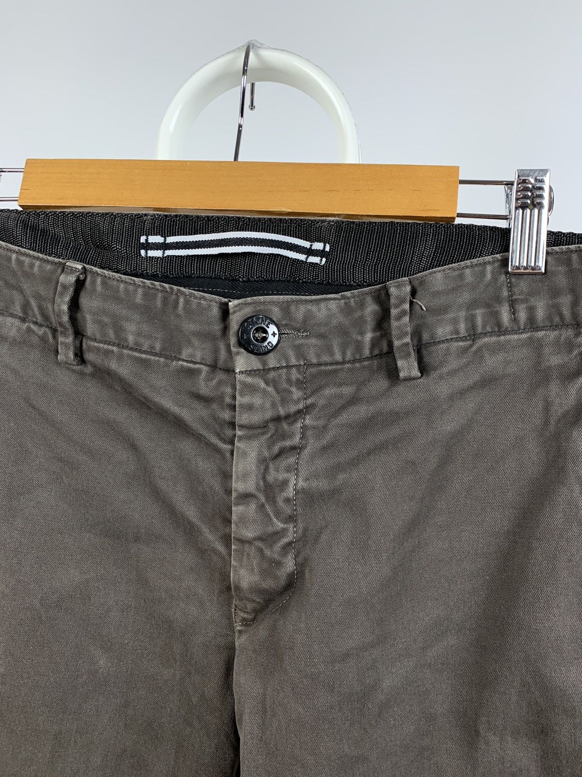 Stone Island Stone Island Garment Dyed Pants Size US 33 - 9 Thumbnail