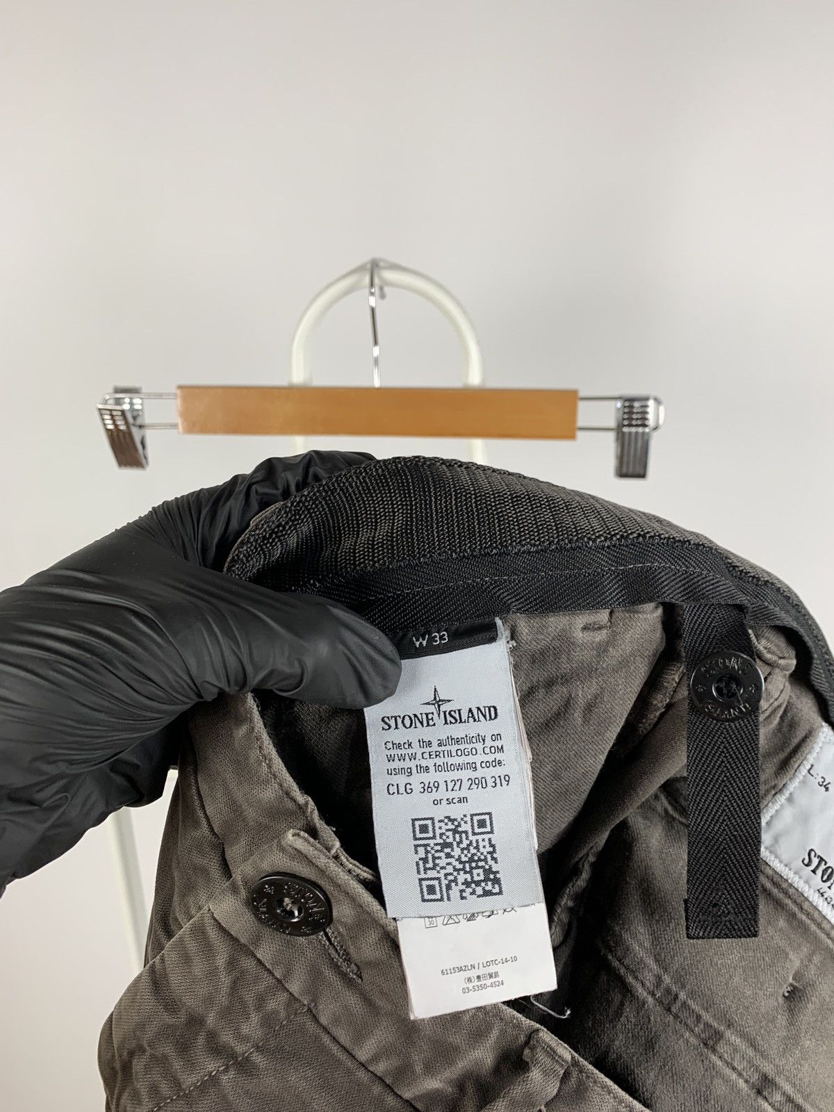 Stone Island Stone Island Garment Dyed Pants Size US 33 - 17 Thumbnail