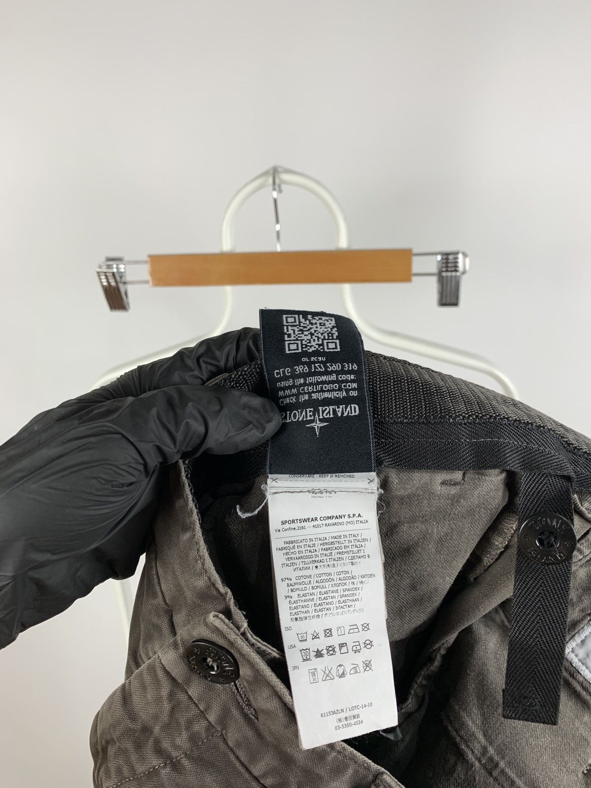 Stone Island Stone Island Garment Dyed Pants Size US 33 - 18 Thumbnail