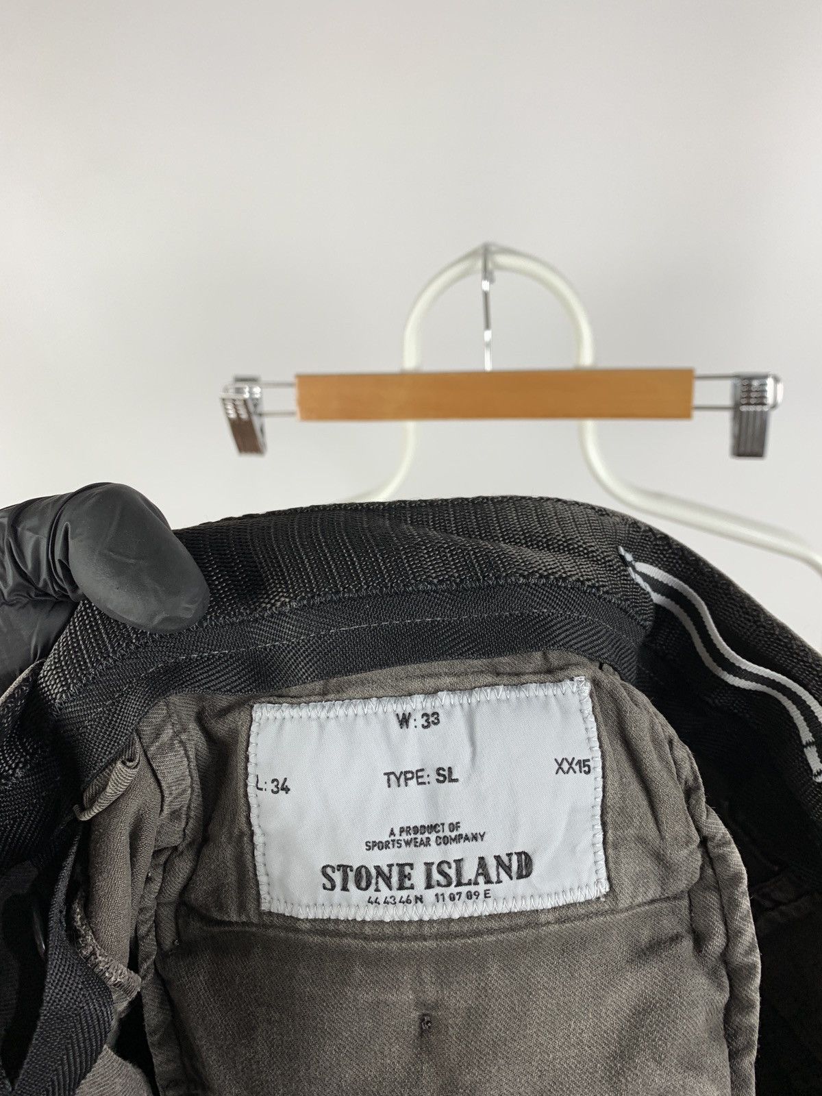 Stone Island Stone Island Garment Dyed Pants Size US 33 - 15 Thumbnail
