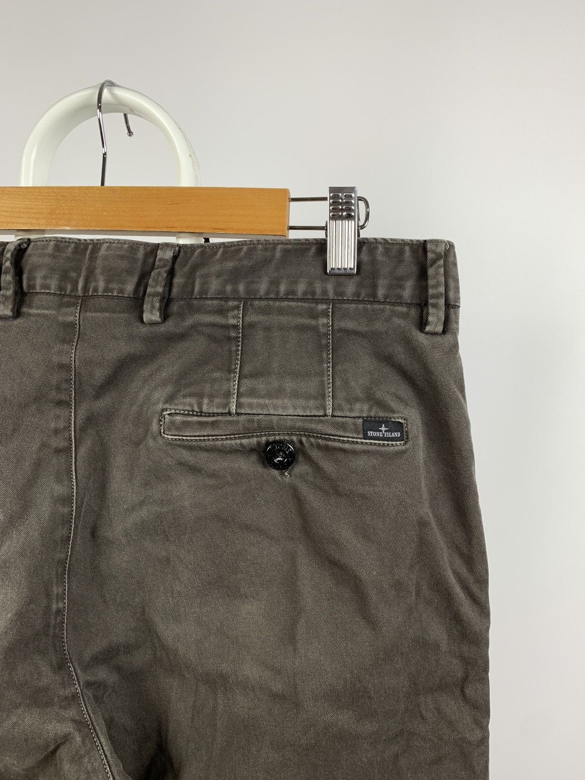 Stone Island Stone Island Garment Dyed Pants Size US 33 - 5 Thumbnail