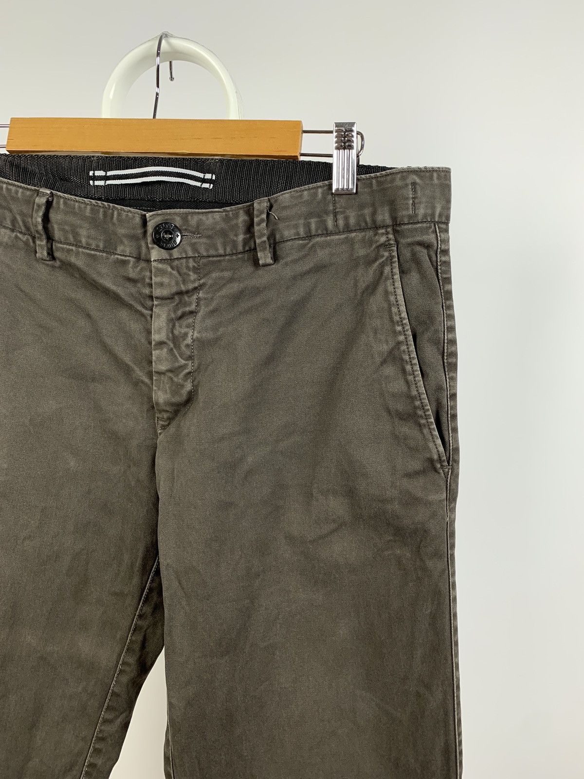 Stone Island Stone Island Garment Dyed Pants Size US 33 - 7 Thumbnail