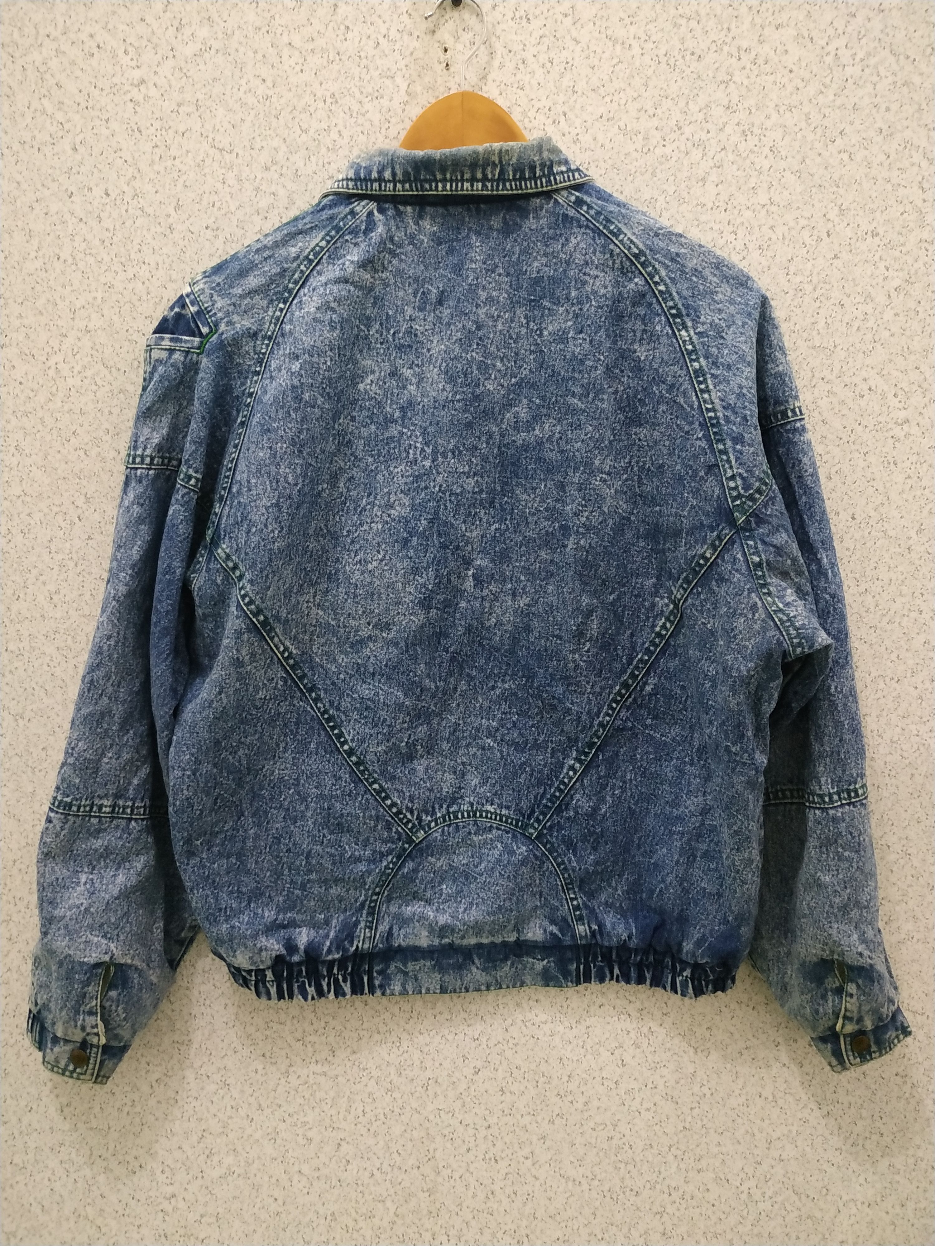 Vintage Vintage Bobson Acid Wash Denim Fly Jacket Size US M / EU 48-50 / 2 - 4 Thumbnail