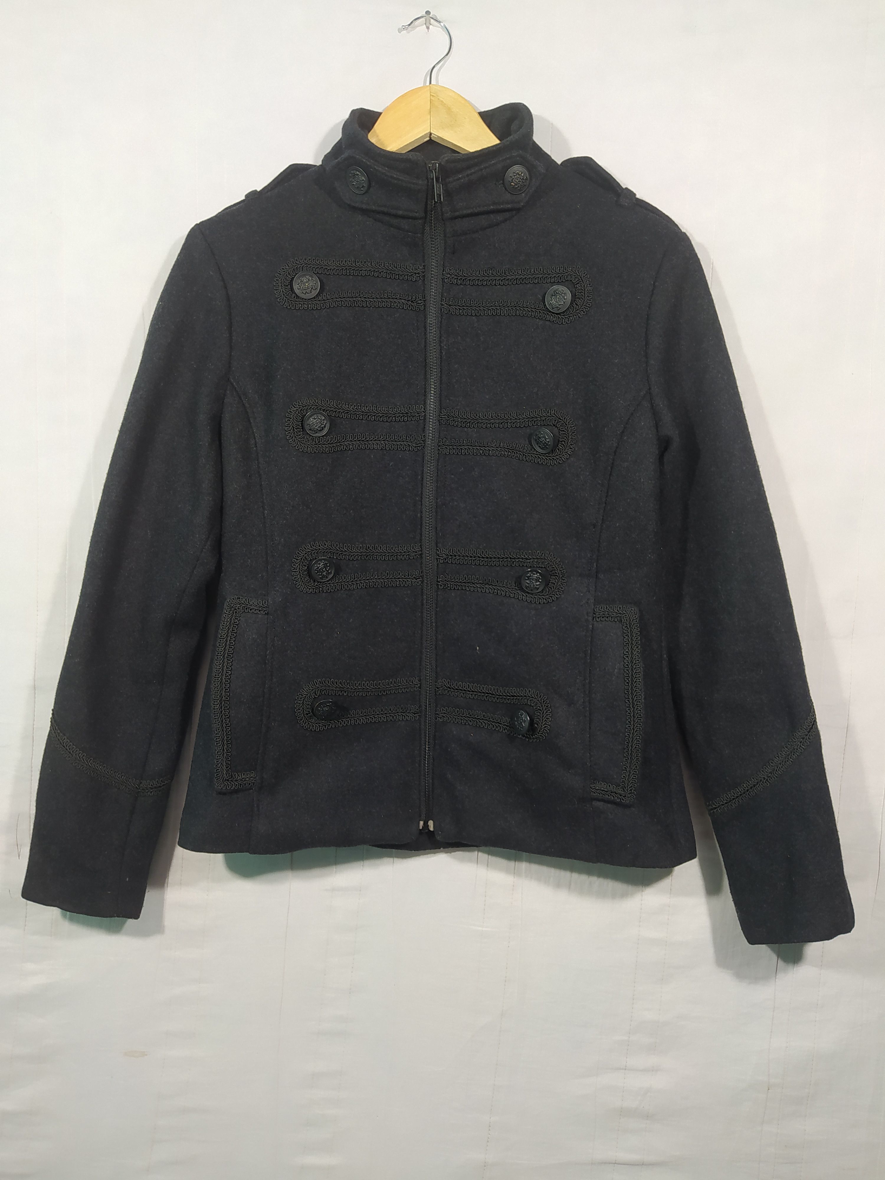Designer × Japanese Brand × Seditionaries Megazines wool bondage jacket Size US S / EU 44-46 / 1 - 2 Thumbnail
