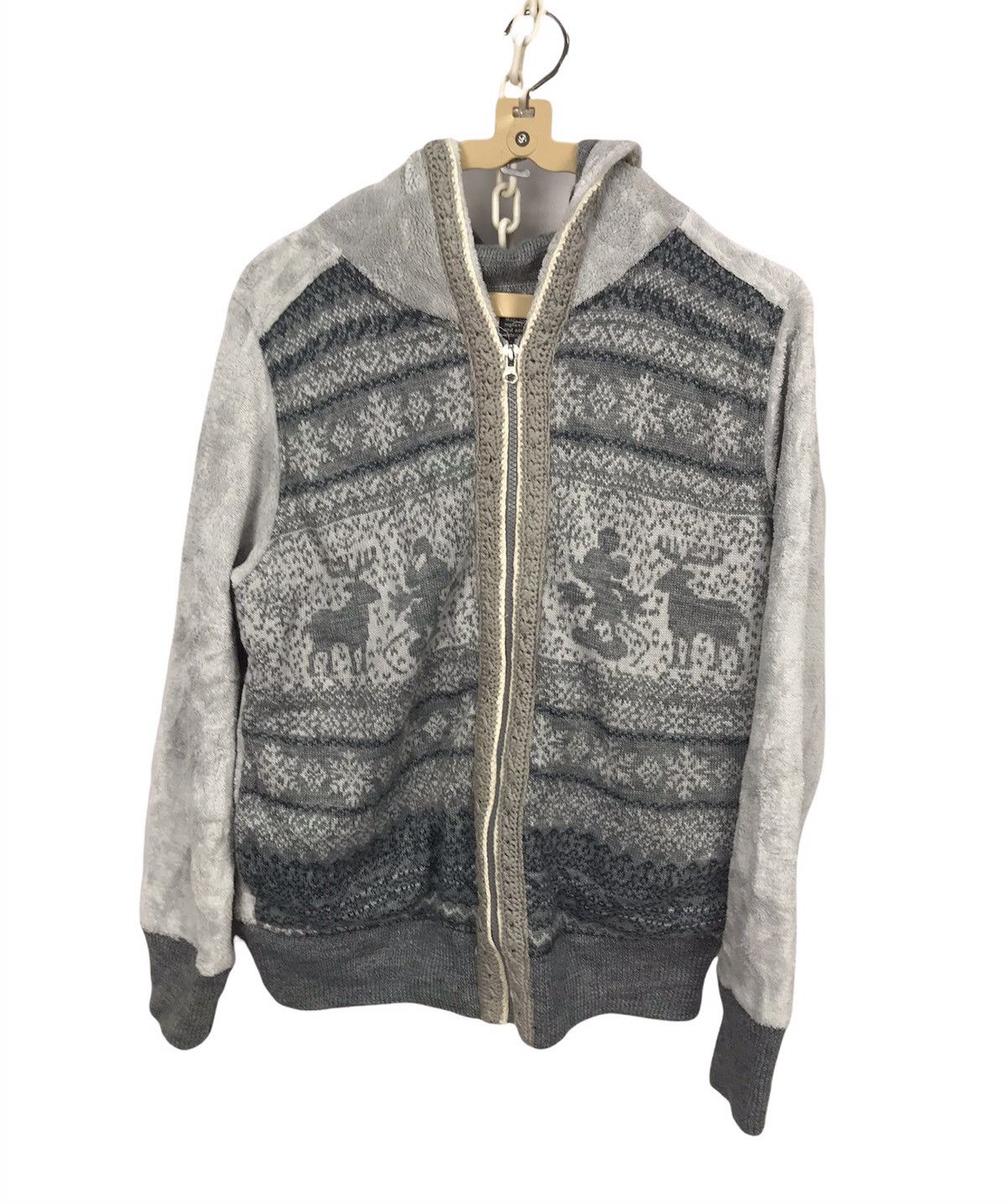 Disney × Mickey Mouse Mickey Mouse printed fleece zipper hoodie by Disney Size US M / EU 48-50 / 2 - 1 Thumbnail
