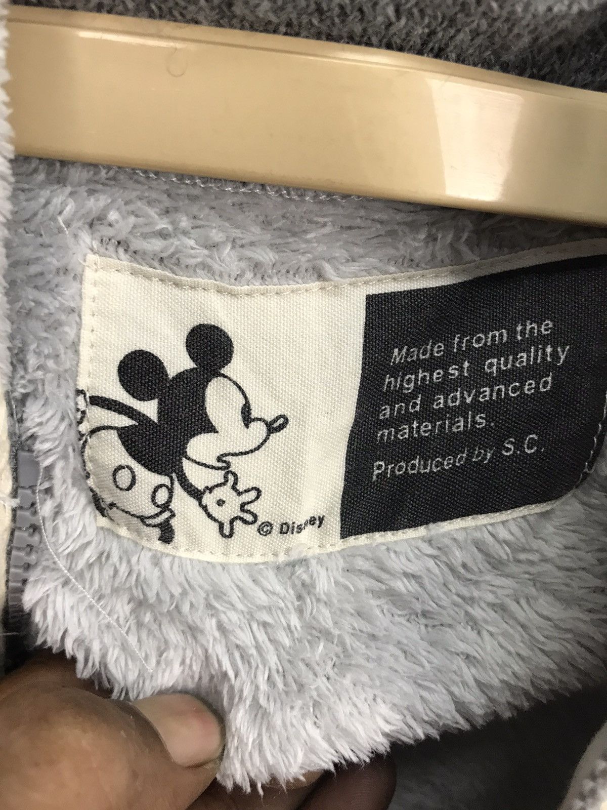Disney × Mickey Mouse Mickey Mouse printed fleece zipper hoodie by Disney Size US M / EU 48-50 / 2 - 3 Thumbnail