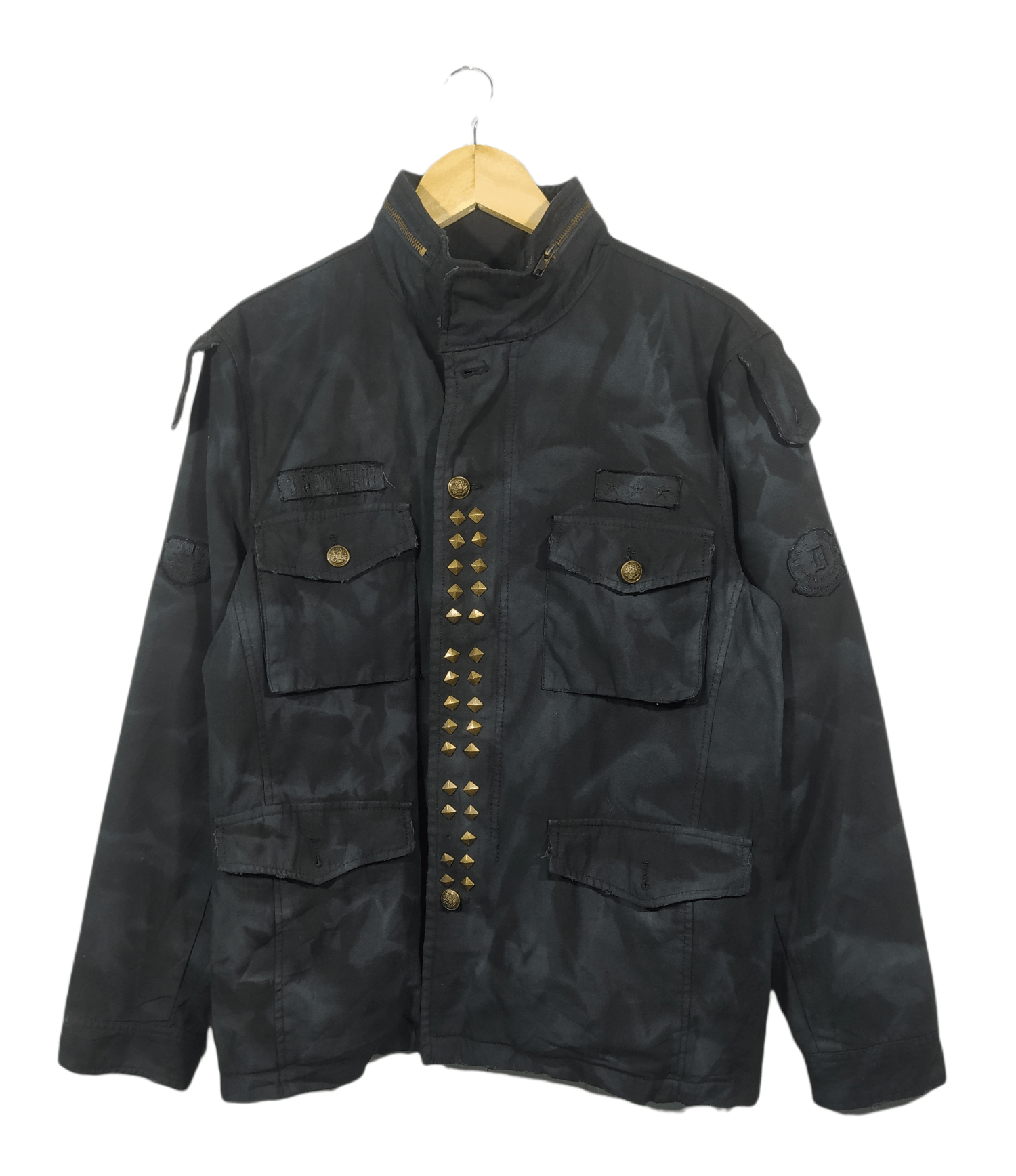 Japanese Brand Japanese brand Daily News Distressed Army Style Size US S / EU 44-46 / 1 - 1 Thumbnail