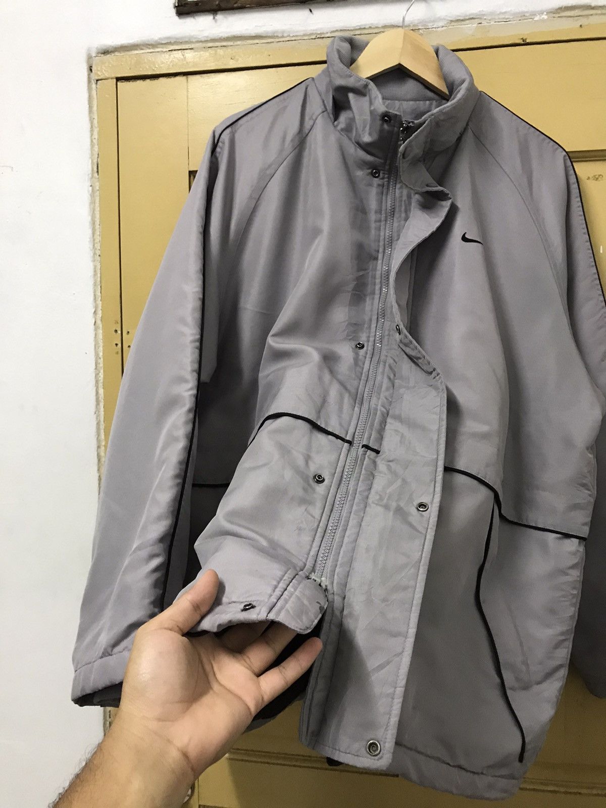 Nike Vintage Nike Small Swoosh Jacket Size US XL / EU 56 / 4 - 18 Thumbnail
