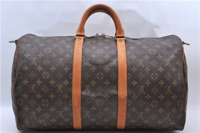 Louis Vuitton Keepall 50 Bandouliere Duffle Bag Size ONE SIZE - 3 Thumbnail