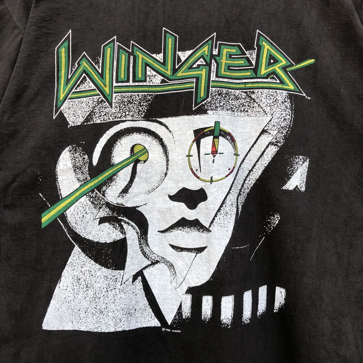 Band Tees × Vintage RARE‼️Vintage 80s WINGER GLAM METAL BAND T-Shirt Size US L / EU 52-54 / 3 - 2 Thumbnail