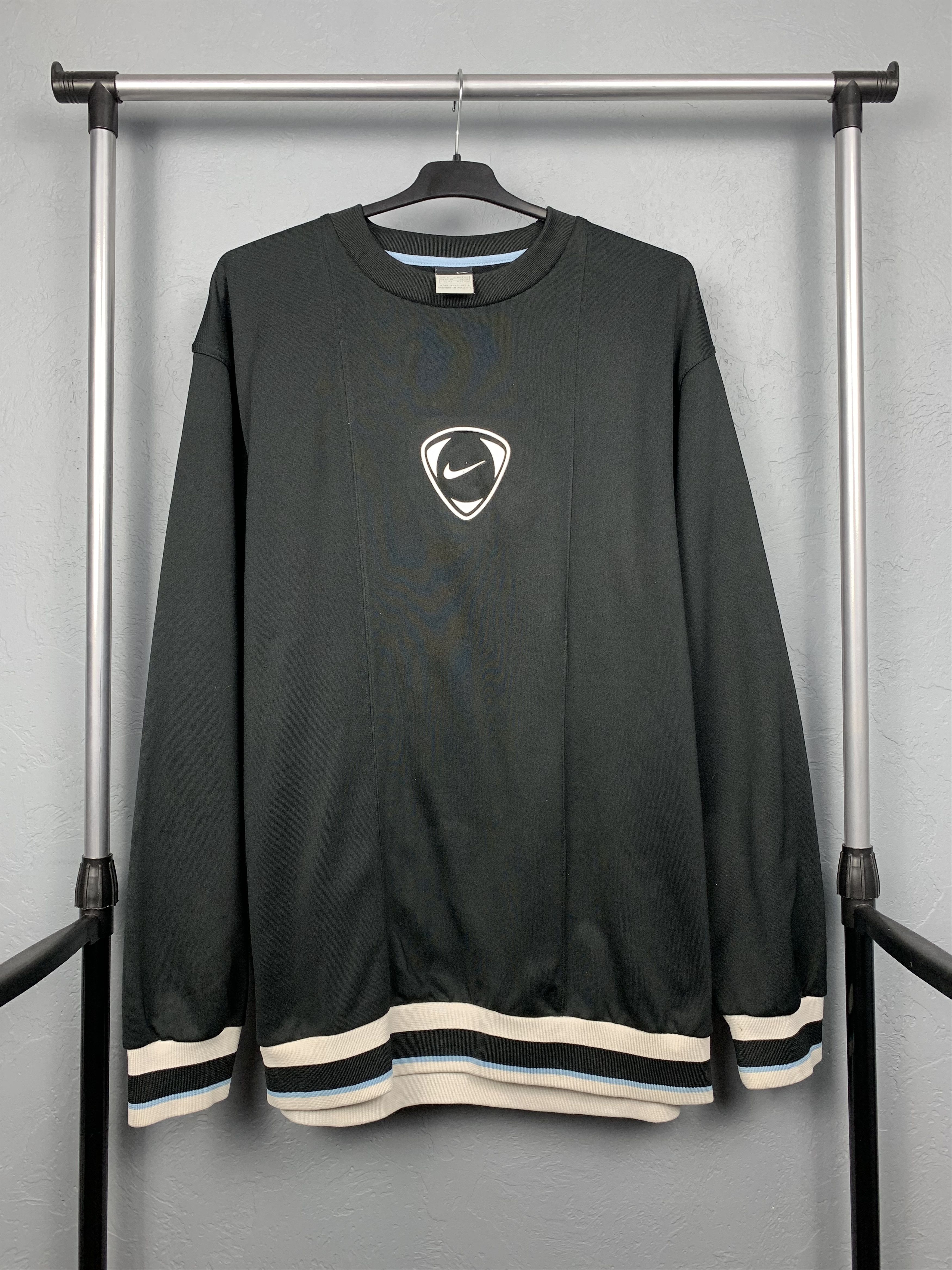Nike × Vintage NIKE 90s Vintage Mens Big Logo Sweatshirt Size US XL / EU 56 / 4 - 1 Thumbnail