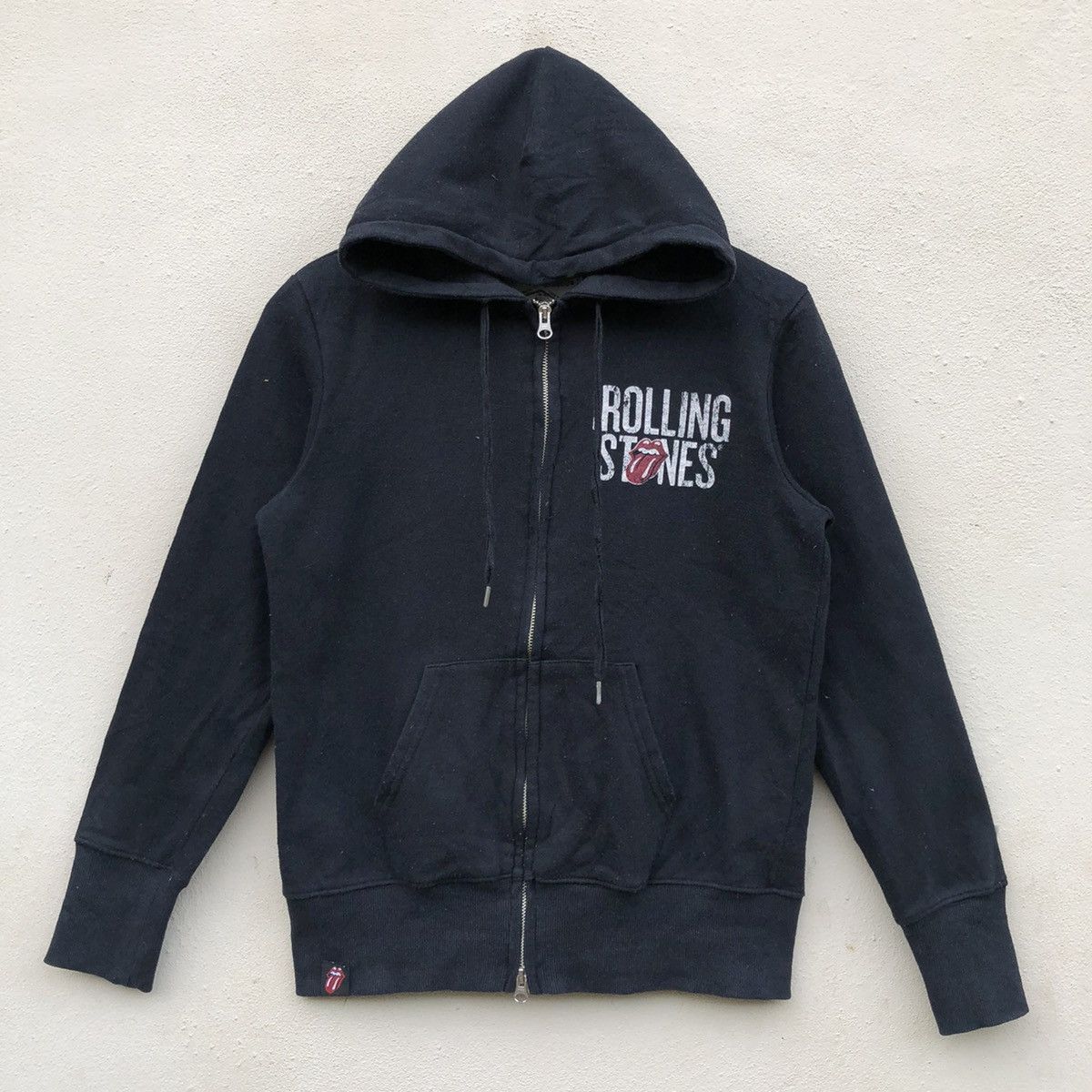 Band Tees × The Rolling Stones THE ROLLING STONES BAND HOODIE ZIPPER SWEATER Size US S / EU 44-46 / 1 - 4 Thumbnail
