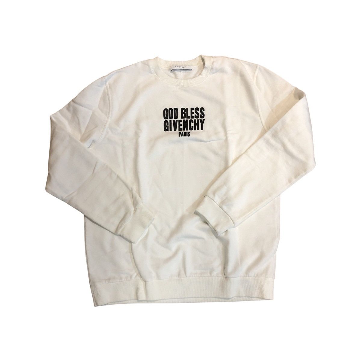 image of God Bless Givenchy Sweater in White, Men's (Size XL)