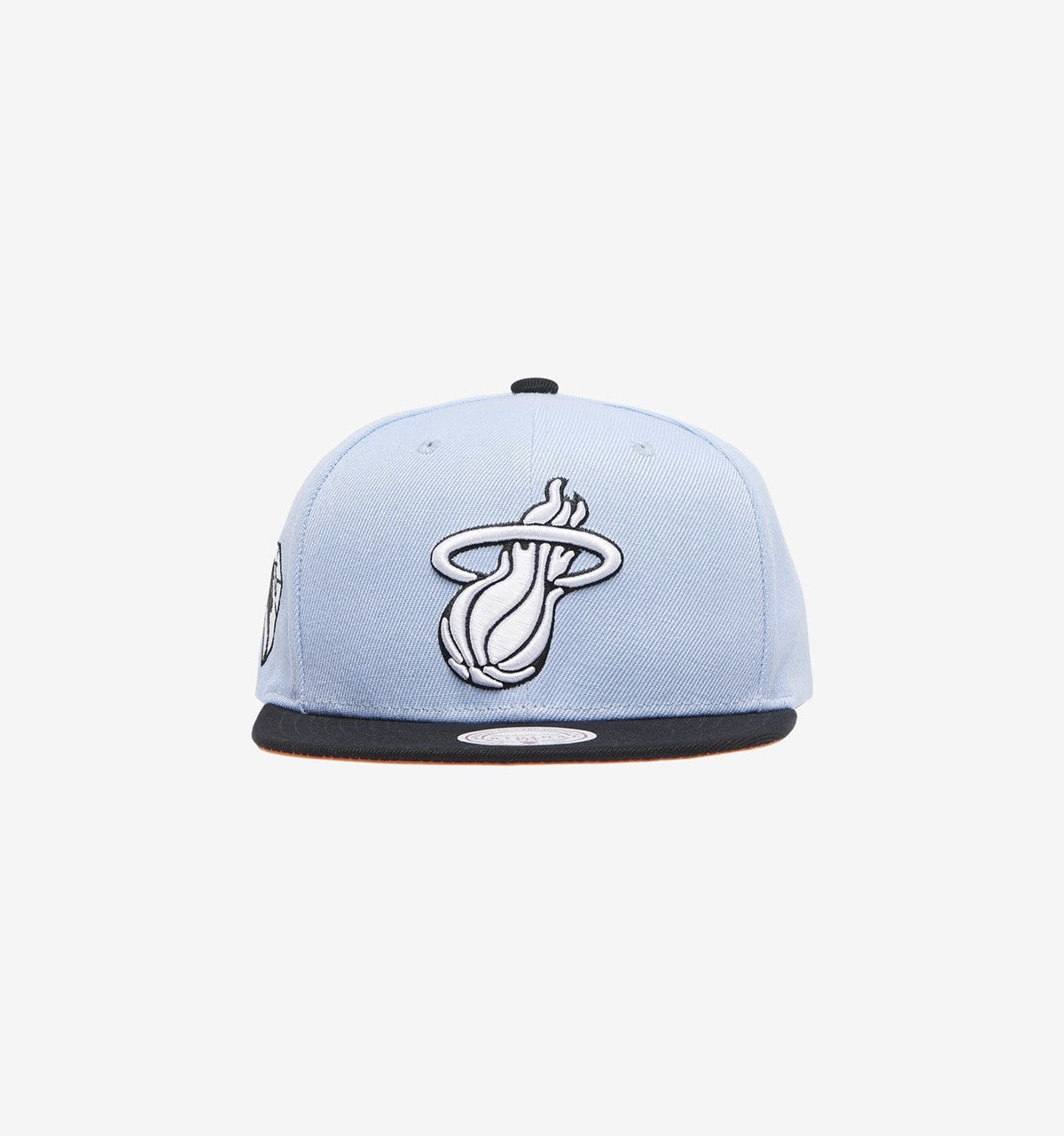 Mitchell & Ness × NBA Mitchell & Ness NBA 75th anniversary UNC Miami Heat Hat Size ONE SIZE - 4 Thumbnail