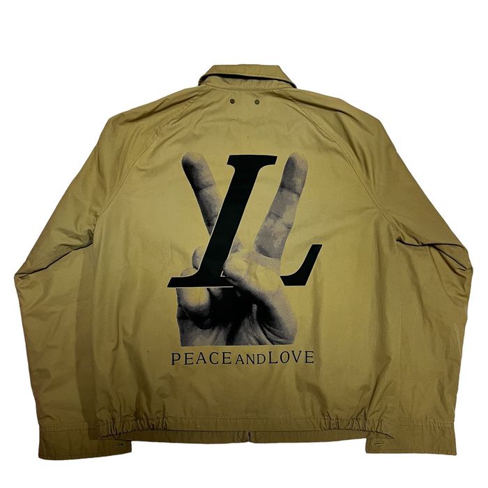 Louis Vuitton 'Peace & Love' Harrington jacket by Kim Jones (2018
