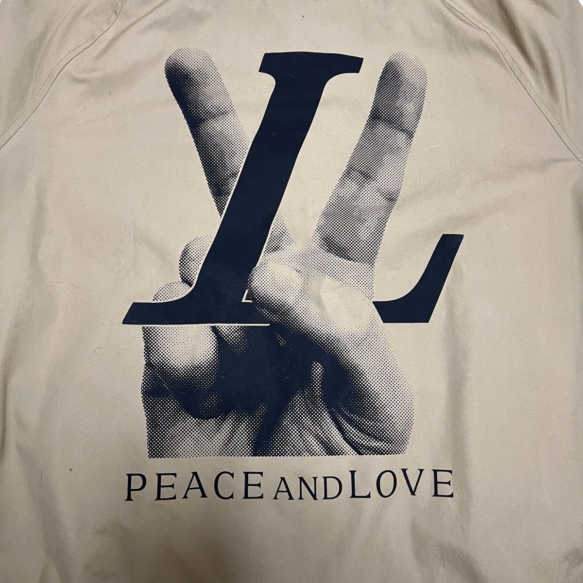 Kim Jones × Louis Vuitton Louis Vuitton AW18 × Kim Jonnes Peace and Love Jacket Size US L / EU 52-54 / 3 - 2 Thumbnail