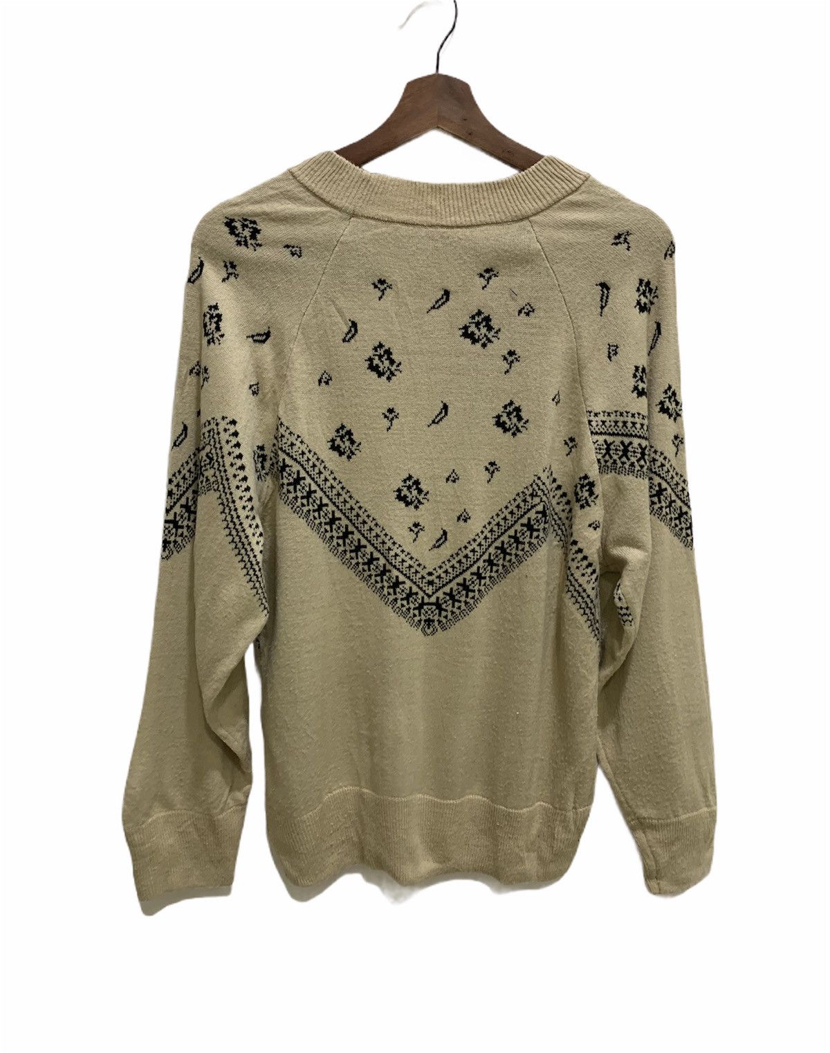 LIL NINA Native Navajo FairIsle Art Knitwear Jumper Sweater