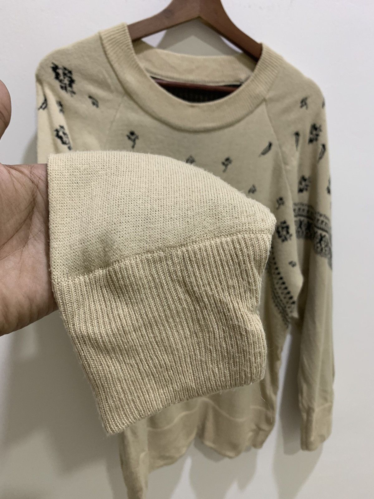 LIL NINA Native Navajo FairIsle Art Knitwear Jumper Sweater