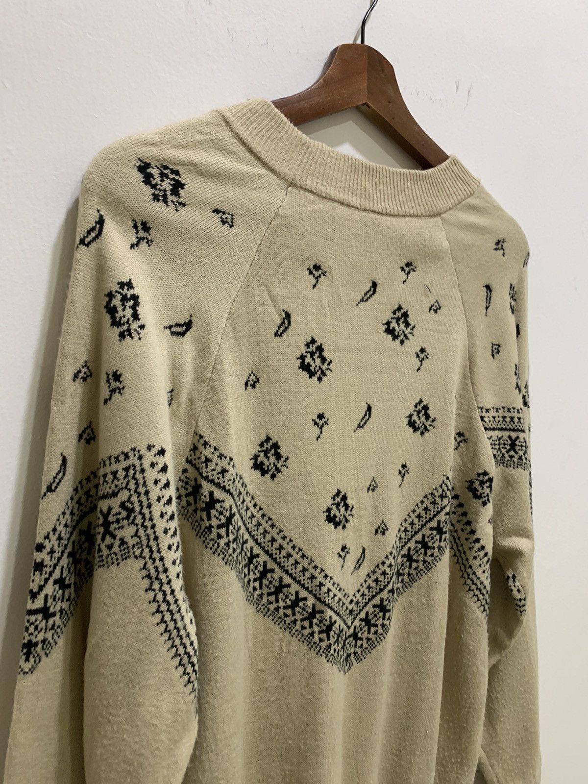 LIL NINA Native Navajo FairIsle Art Knitwear Jumper Sweater