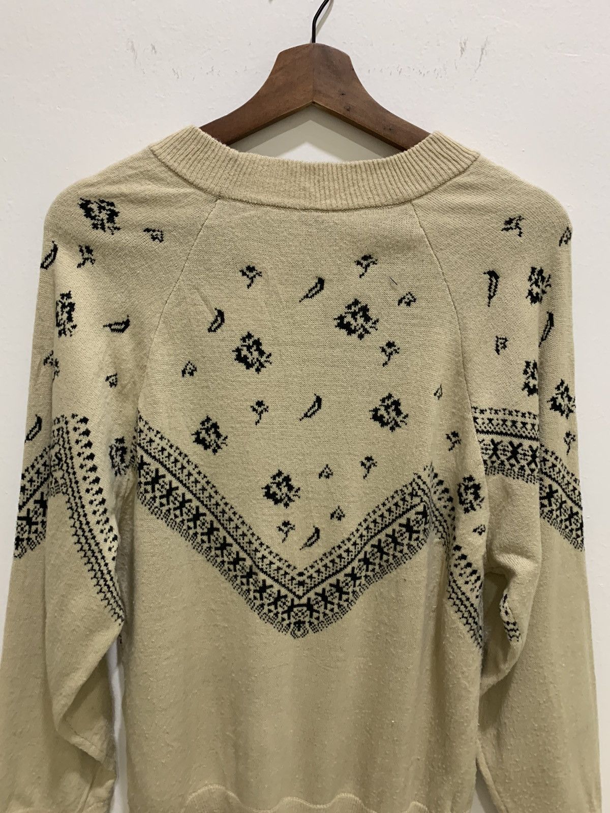 LIL NINA Native Navajo FairIsle Art Knitwear Jumper Sweater