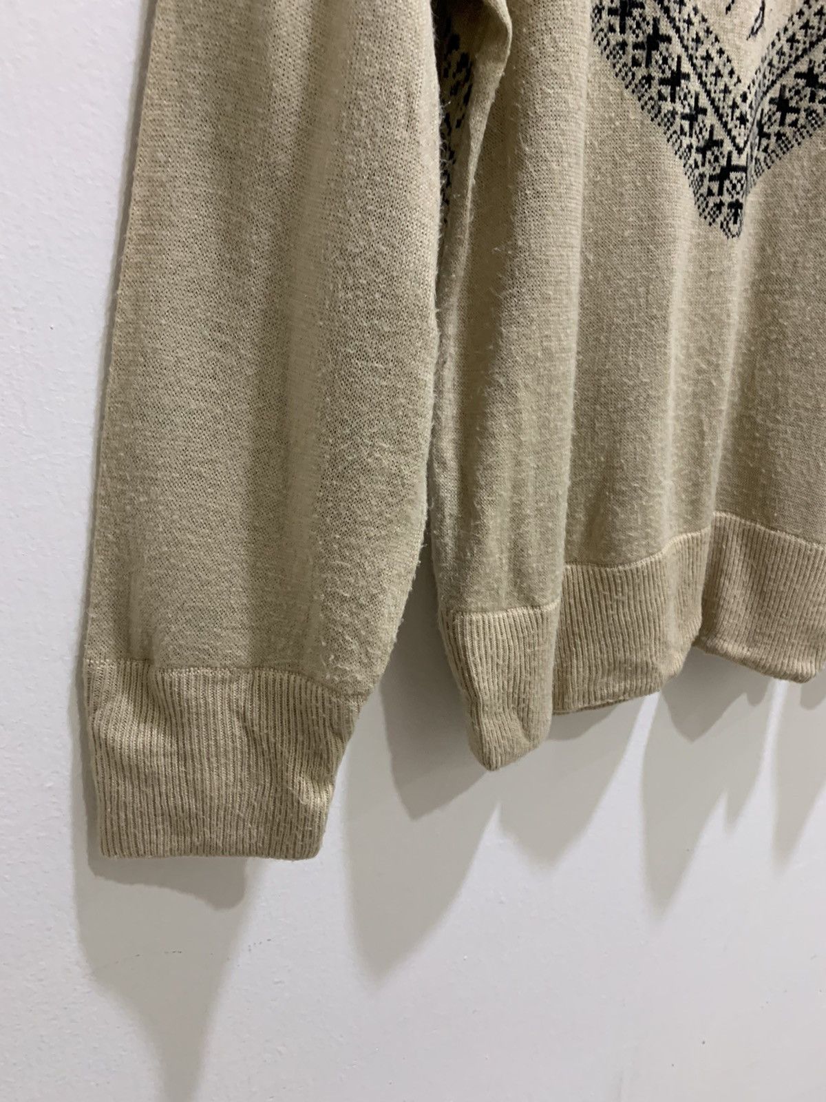 LIL NINA Native Navajo FairIsle Art Knitwear Jumper Sweater