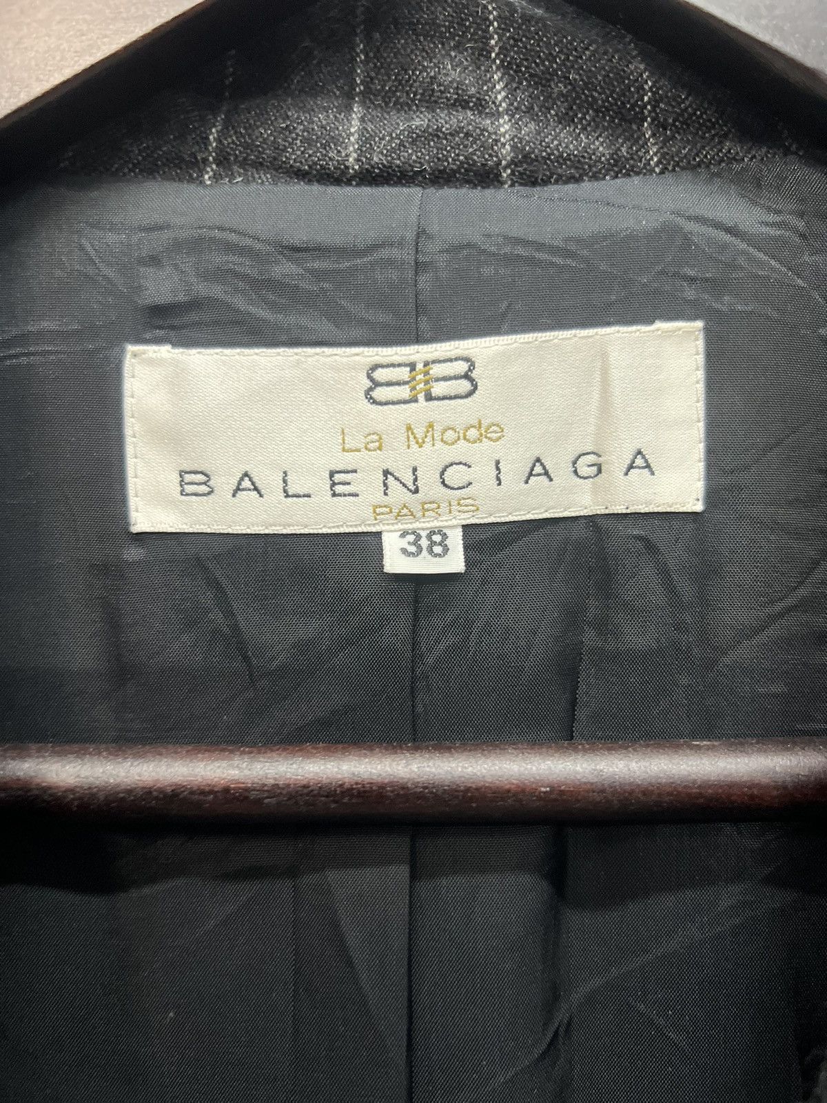 Balenciaga BALENCIAGA LA MODE PARIS BLAZER STRIPE FOR WOMEN Size S / US 4 / IT 40 - 4 Thumbnail