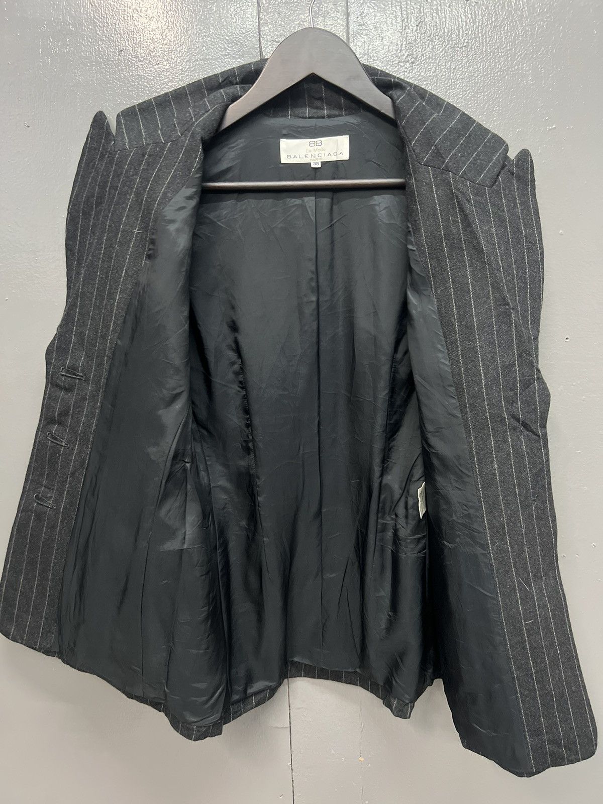 Balenciaga BALENCIAGA LA MODE PARIS BLAZER STRIPE FOR WOMEN Size S / US 4 / IT 40 - 6 Thumbnail