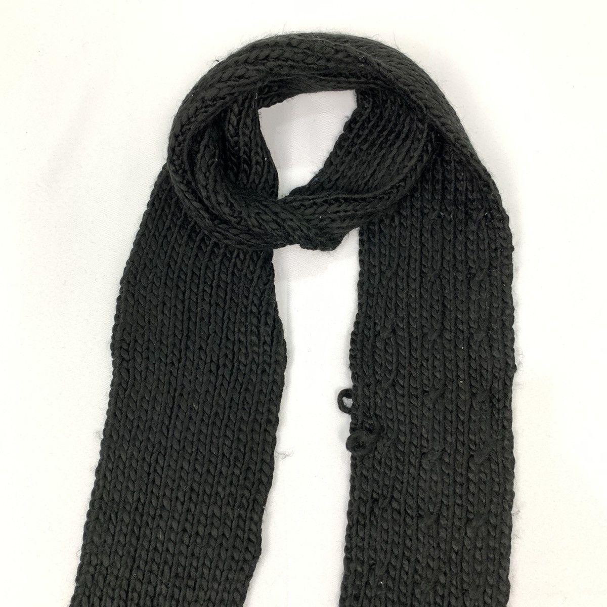 Fossil × Other FOSSIL Deadstock Herringbone Twist Cable Knit Muffler Scarf Size ONE SIZE - 4 Thumbnail