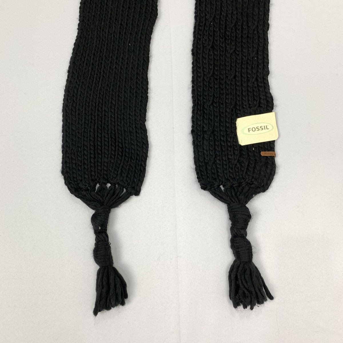 Fossil × Other FOSSIL Deadstock Herringbone Twist Cable Knit Muffler Scarf Size ONE SIZE - 5 Thumbnail
