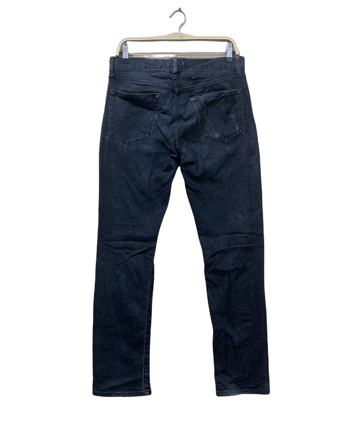 Japanese Brand × Uniqlo UNIQLO Vintage 90s Distressed Denim Rugged StraightCut Jean Size US 32 / EU 48 - 2 Thumbnail