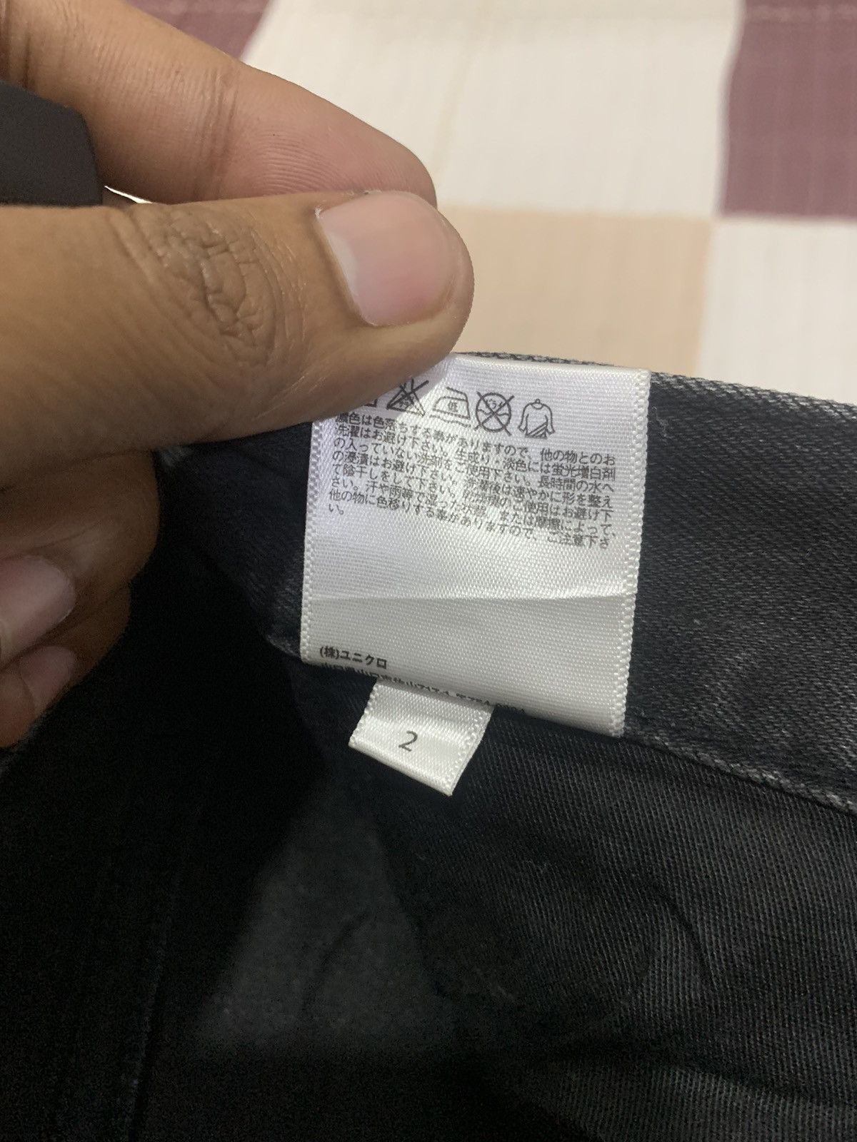 Japanese Brand × Uniqlo UNIQLO Vintage 90s Distressed Denim Rugged StraightCut Jean Size US 32 / EU 48 - 19 Thumbnail