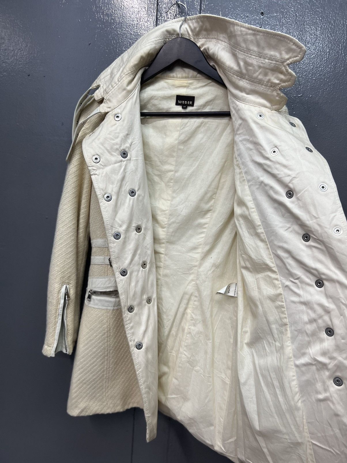 Other AVANTGARDE🔥WEBER KNITTED WOOL COAT Size S / US 4 / IT 40 - 13 Thumbnail