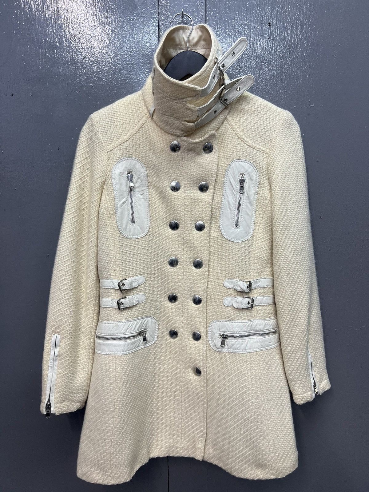 Other AVANTGARDE🔥WEBER KNITTED WOOL COAT Size S / US 4 / IT 40 - 1 Thumbnail