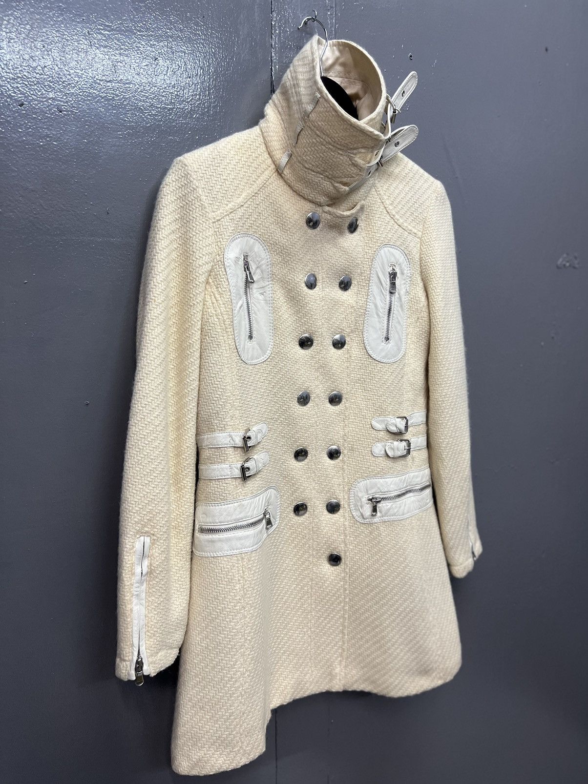 Other AVANTGARDE🔥WEBER KNITTED WOOL COAT Size S / US 4 / IT 40 - 2 Thumbnail