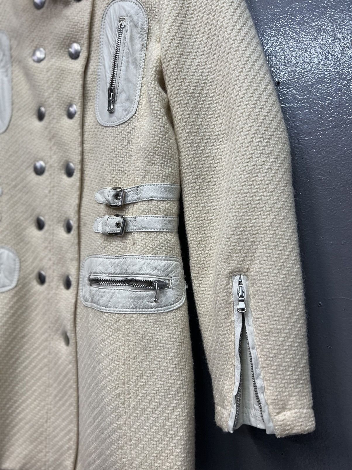 Other AVANTGARDE🔥WEBER KNITTED WOOL COAT Size S / US 4 / IT 40 - 5 Thumbnail