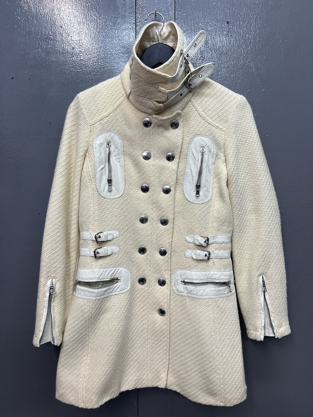 Other AVANTGARDE🔥WEBER KNITTED WOOL COAT Size S / US 4 / IT 40 - 4 Thumbnail