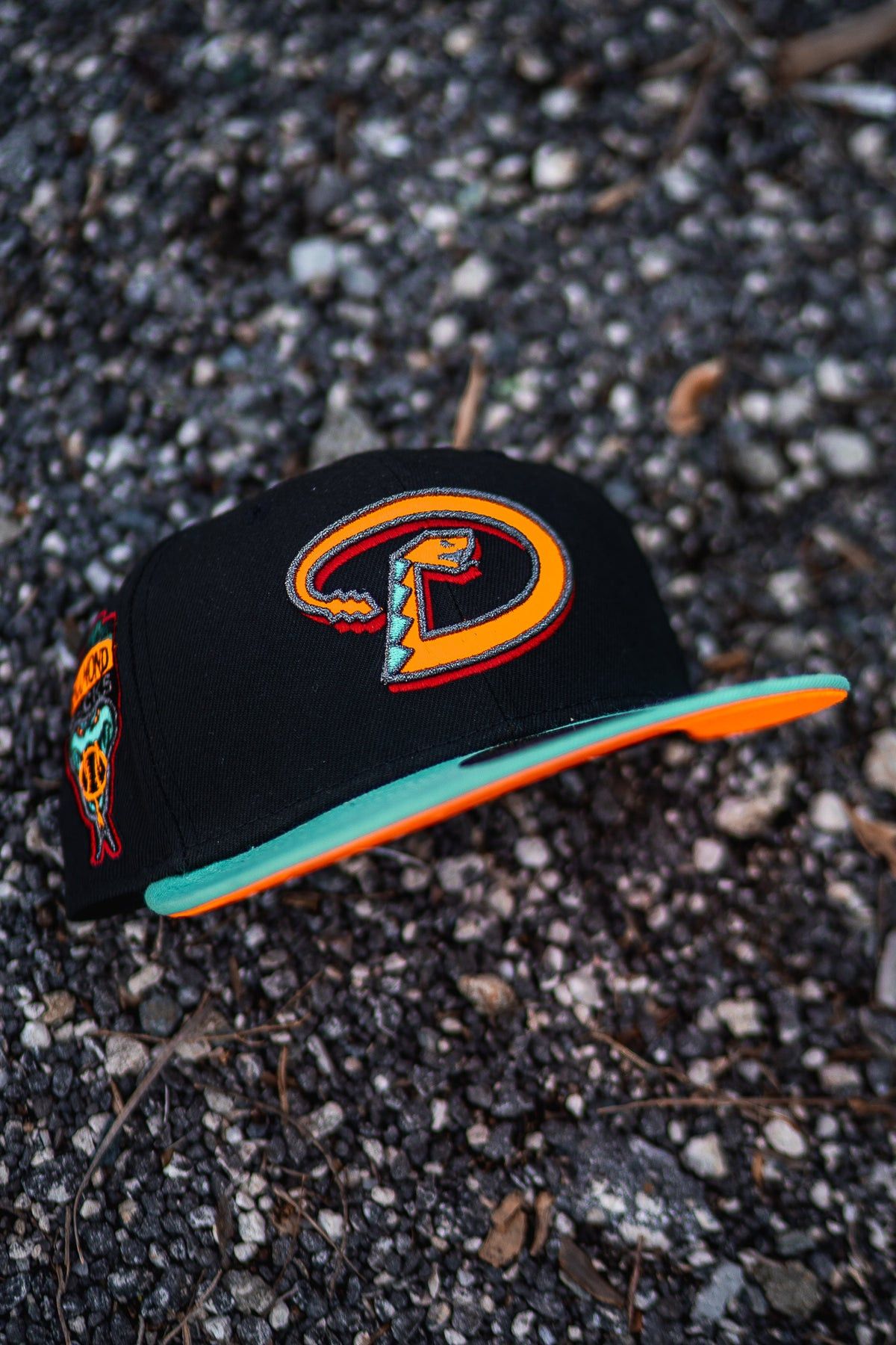 MLB Black Orange Arizona Diamondbacks 7 1/8 Mint 1998 Inaugural Size ONE SIZE - 10 Thumbnail
