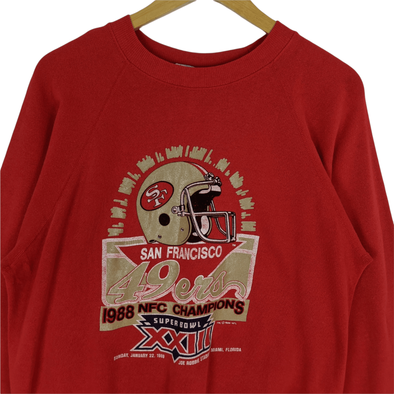 NFL 80's NFC San Francisco 49ers' 1988 Super Bowl Sweatshirt Size US L / EU 52-54 / 3 - 4 Thumbnail