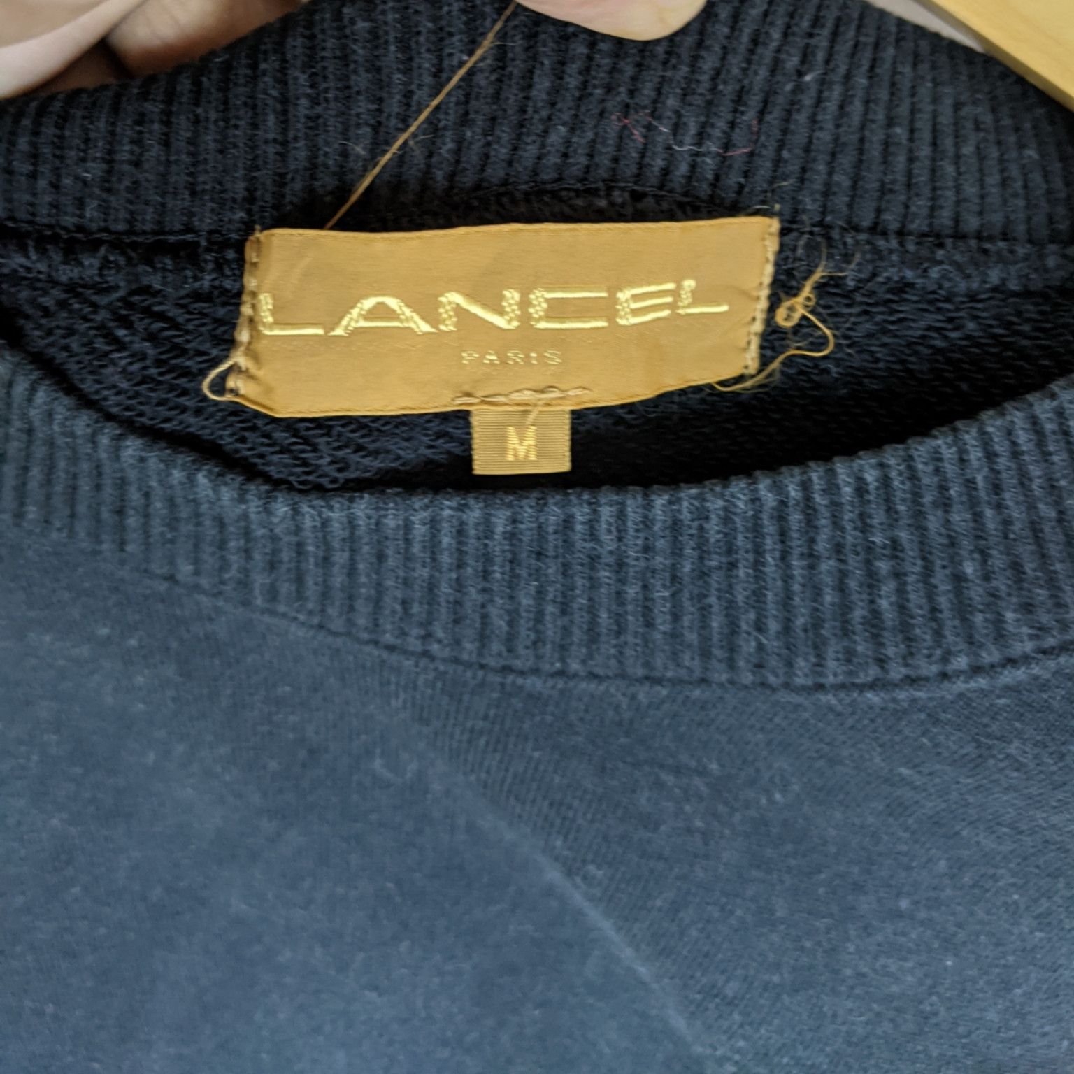 Lancel Rare LANCEL Paris Big Logo Spell Out Sweatshirt Size US M / EU 48-50 / 2 - 9 Thumbnail