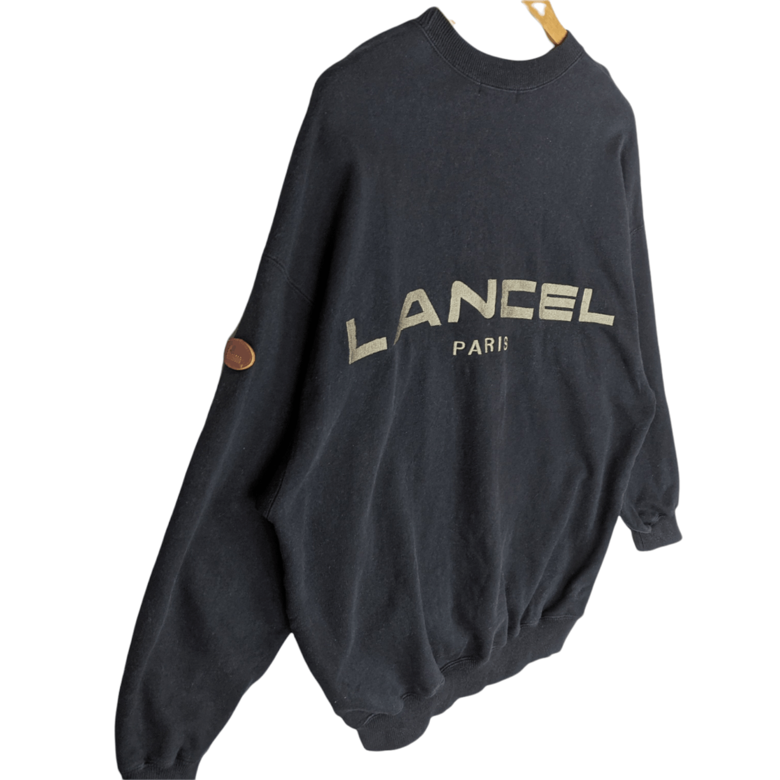 Lancel Rare LANCEL Paris Big Logo Spell Out Sweatshirt Size US M / EU 48-50 / 2 - 3 Thumbnail
