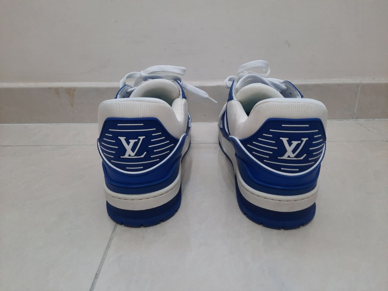 Louis Vuitton *New* Blue Trainer Sneakers Size US 10.5 / EU 43-44 - 8 Thumbnail