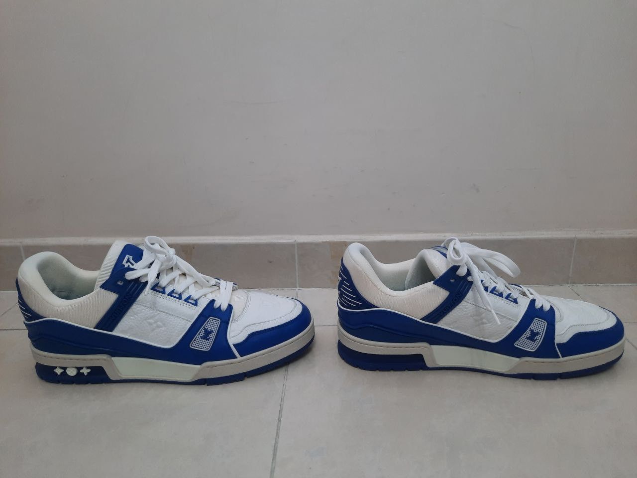 Louis Vuitton *New* Blue Trainer Sneakers Size US 10.5 / EU 43-44 - 5 Thumbnail