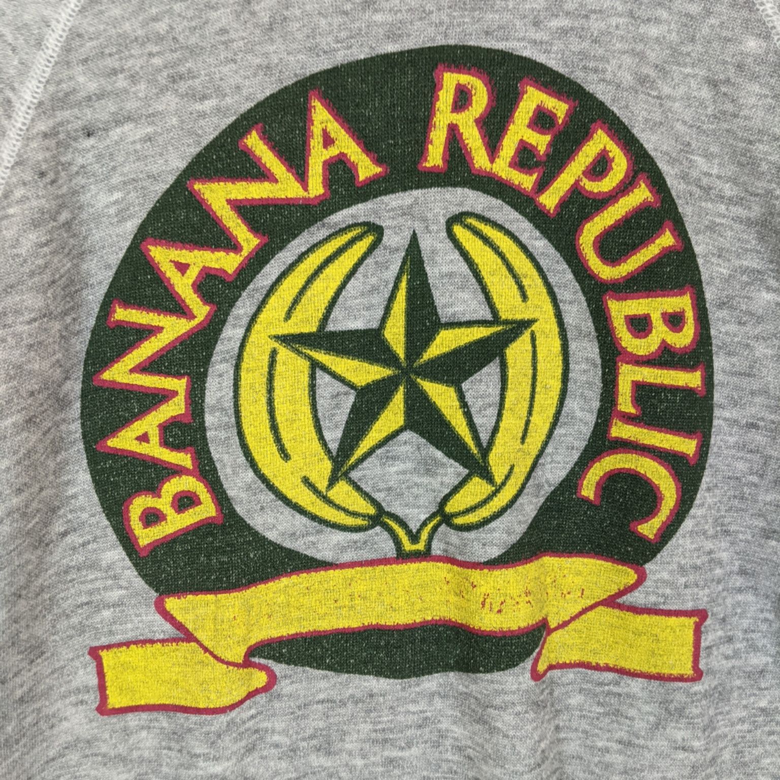 Banana Republic 80's HANES Banana Republic Big Logo Sweatshirt Size US M / EU 48-50 / 2 - 5 Thumbnail