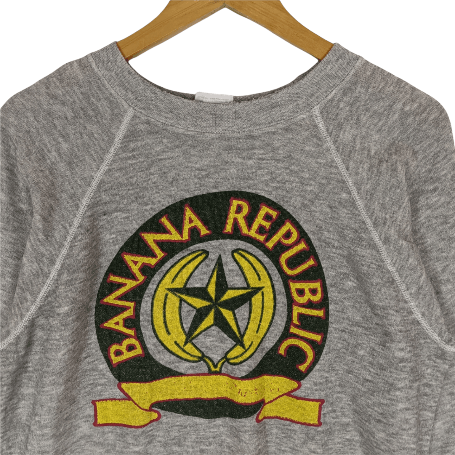 Banana Republic 80's HANES Banana Republic Big Logo Sweatshirt Size US M / EU 48-50 / 2 - 4 Thumbnail
