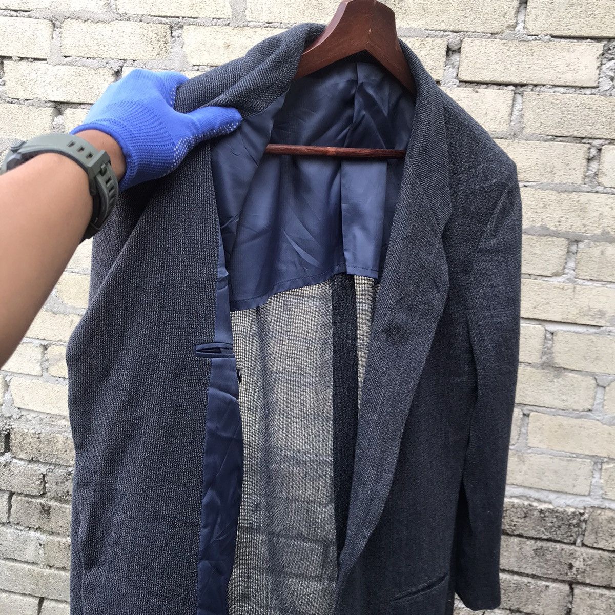 Lanvin Lanvin netted paperthin Archival Coat L slimmer Size US L / EU 52-54 / 3 - 1 Thumbnail