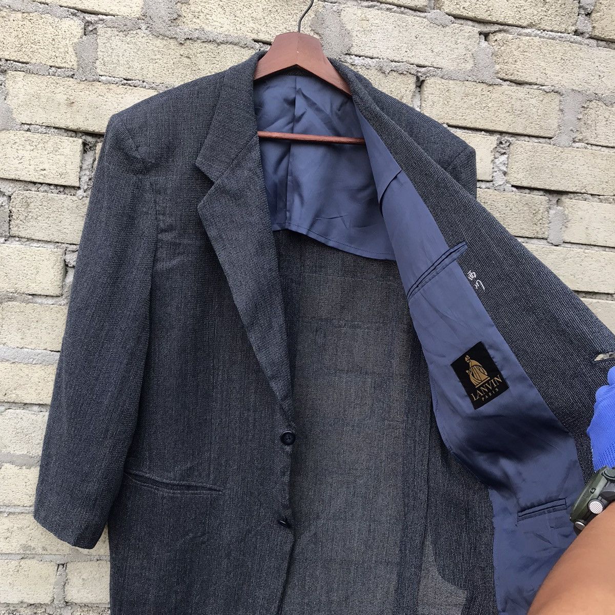 Lanvin Lanvin netted paperthin Archival Coat L slimmer Size US L / EU 52-54 / 3 - 3 Thumbnail
