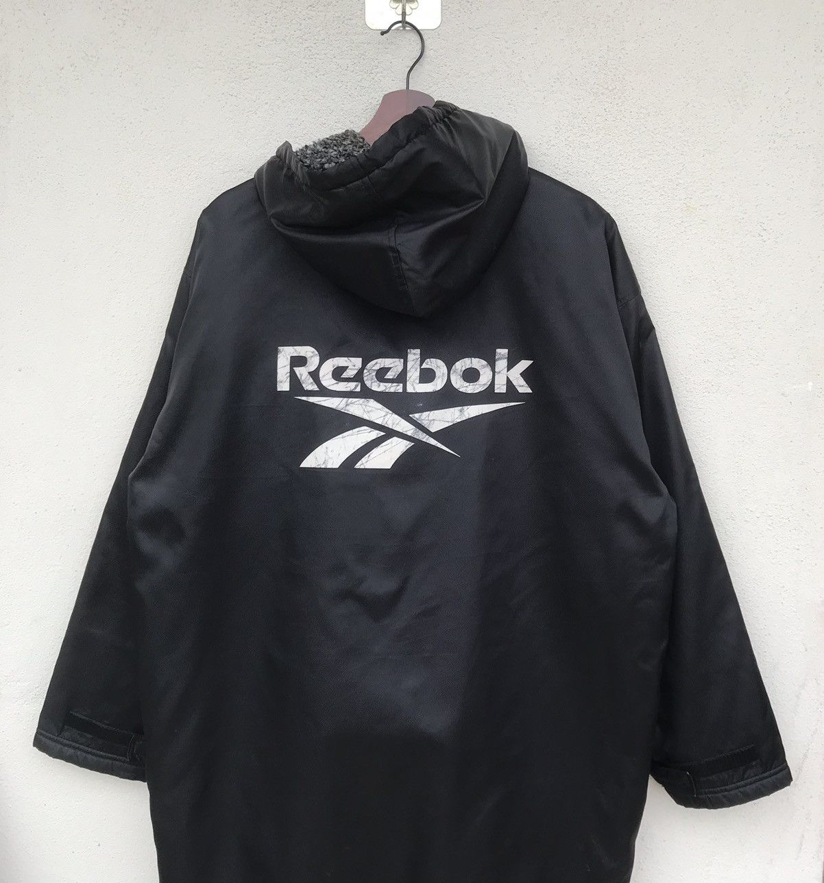 Reebok Vintage Reebok coach jacket hoodie sherpa lining Size US M / EU 48-50 / 2 - 7 Thumbnail