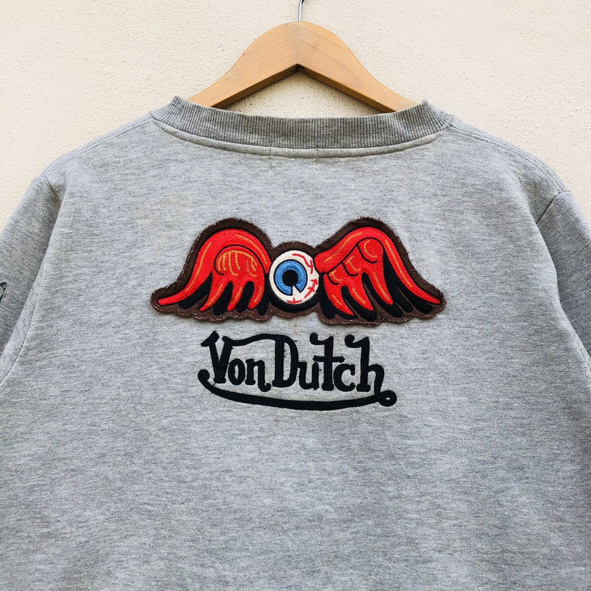 Vintage × Von Dutch Vintage VON DUTCH KUSTOM MADE BIG LOGO Sweatshirt Size US M / EU 48-50 / 2 - 2 Thumbnail