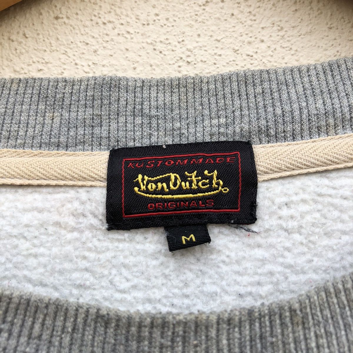 Vintage × Von Dutch Vintage VON DUTCH KUSTOM MADE BIG LOGO Sweatshirt Size US M / EU 48-50 / 2 - 10 Thumbnail
